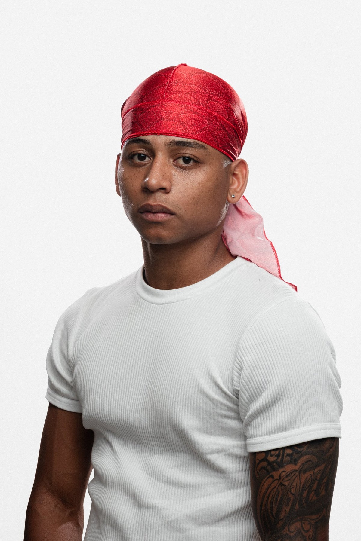 Durag premium rojo Drop #001