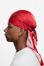 Durag premium rojo Drop #001